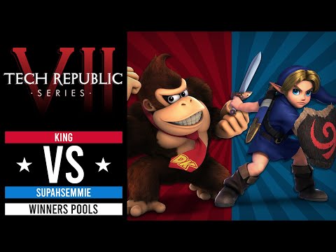 Tech Republic VII: Pools - King (Donkey Kong) Vs ELS| Supahsemmie (Young Link)