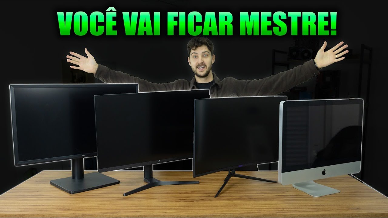 GUIA DE COMPLETO SOBRE MONITORES, ENTENDA TODAS AS ESPECIFICAÇÕES