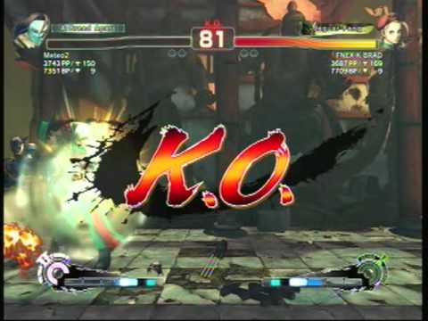 FNEX K BRAD (Cammy) vs Meteo2 (Claw) SSF4 AE