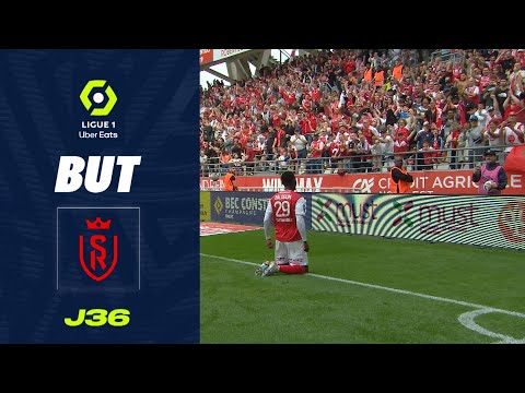 But Folarin BALOGUN (54' - SdR) STADE DE REIMS - ANGERS SCO (2-2) 22/23