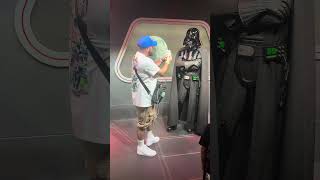 POV: Pokémon pack with Darth Vader 😳🔥”✨ The force is strong #PokemonTCG #Disneyland #StarWars