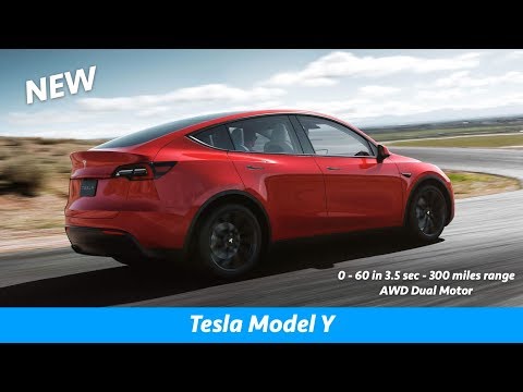 New Tesla model Y 2020 - revealed new model 3 alike SUV
