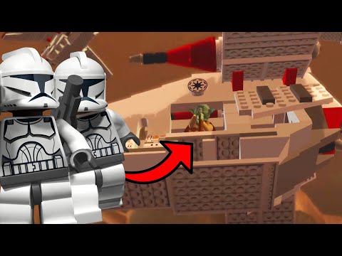 The Clone Army Lands of GEONOSIS! - LEGO Star Wars: The Complete Saga 5