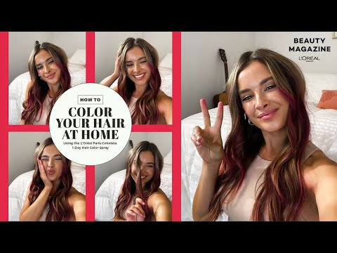 How to Color Your Hair At Home Using the L'Oréal Paris...