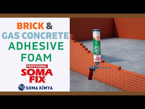 S919 Somafix Brick & Gas Concrete Adhesive Foam
