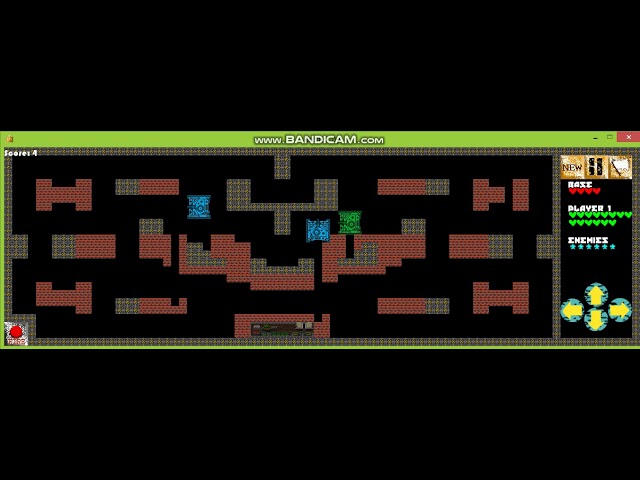 Фото Проста гра, кастомна версія BattleCity, написана на стеку SFML C++