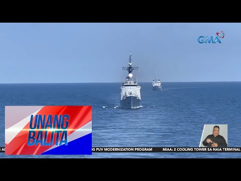 Mga barko ng China, bumuntot sa mga barko ng Pilipinas, Amerika, at France sa Balikatan… UB