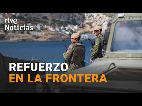 Crisis migratoria Ceuta | El Gobierno incrementa la seguridad en la frontera con Marruecos | RTVE