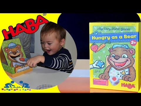 Games for Toddlers | Hungry as a Bear by HABA | Play and Review