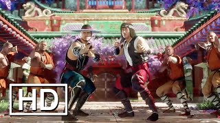 MORTAL KOMBAT (2023) Shaolin Monks CINEMATIC FIGHT