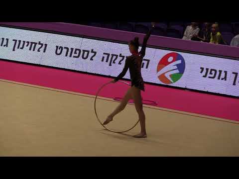 Elizaveta Lugovskih (RUS) - Hoop, Qualification Holon Grand Prix 2017