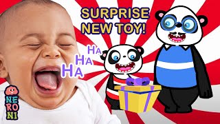 Surprise New Toy!  Videos to Make Baby Laugh and R