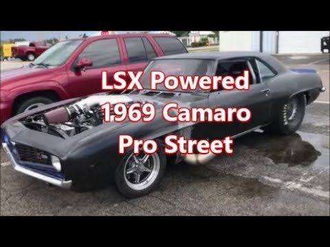 LSX Powered 1969 Camaro Pro Street.