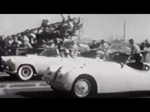 HOT ROD GIRL 1956. Full Length Racing Movie with great vintage cars. Chuck Connors | Lori Nelson
