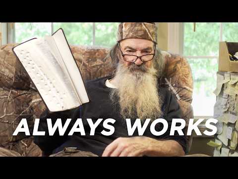 How to Read The Bible Like Phil Robertson | At Home with Phil Robertson