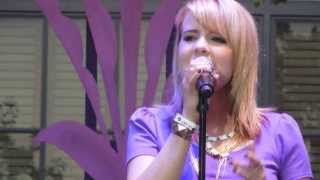 Amber Carrington singing &quot;Sad&quot; at The Grove