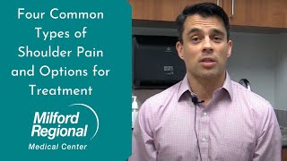 Four Common Types of Shoulder Pain and Options for Treatment