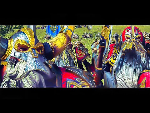 DWARFS vs WOOD ELVES - Total War WARHAMMER 2 Cinematic Battle