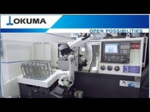 Okuma GENOS L3000-e - Automatización con RoboJob TURN-ASSIST 200