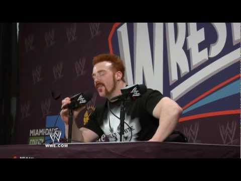 Mike Tyson Interrupts Sheamus' WrestleMania Press Conference