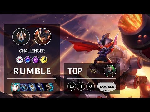 Rumble Top vs Singed - KR Challenger Patch 10.16