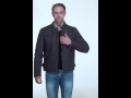 Blouson Homme en cuir Gipsy : Chester 2 bleu