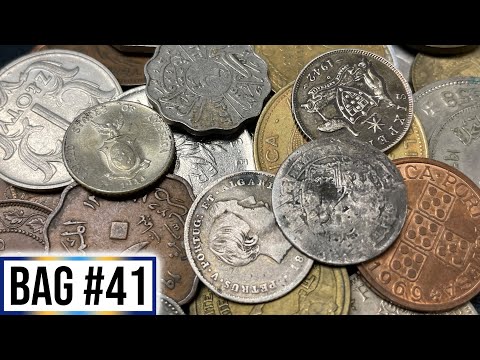 RARE EARLY 1800s SILVER: World Coin Search w/Big & Unique Finds - Bag #41