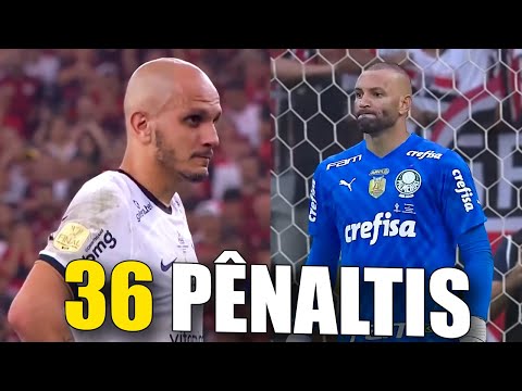 Todos os PÊNALTIS de FÁBIO SANTOS no CORINTHIANS