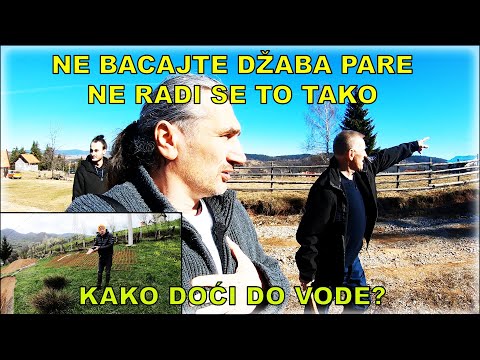 SAVJETI ZA KOPANJE BUNARA - ČEVLJANOVIĆI I STUPARI U POTRAZI ZA VODOM