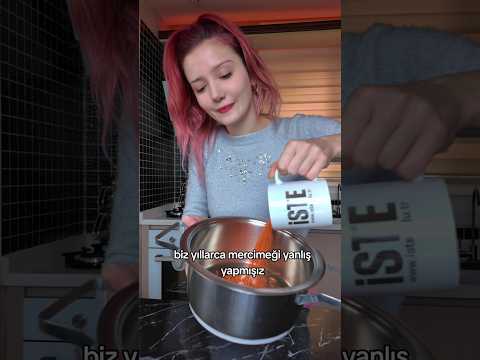 Kimse mercimeği böyle yapmıyormuş  #mercimek