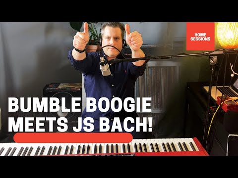 BUMBLE BOOGIE | JS BACH PRELUDE C MASH UP. Boogie Woogie Fridays Pt 1