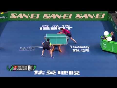 World 2018, Adar Alguetti -Wong Chun Ting(penhold)