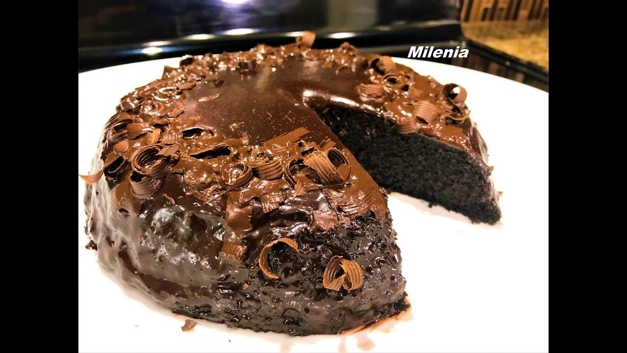 Самый Шоколадный торт только 3 ингредиента + 7 минут