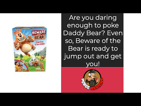 The Purge: # 3590 Beware of the Bear: Yet another plastic toy with a game around it