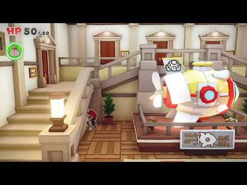 Let's Play Paper Mario: The Origami King (3) - Where the Toads At?