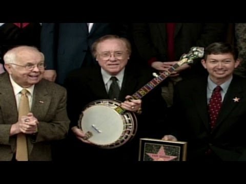 2003: Earl Scruggs added to Walk of Fame