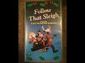 Original VHS Closing Follow That Sleigh UK Retail Tape