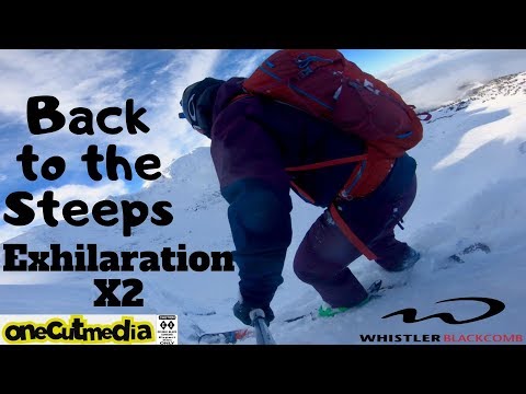 Back to the STEEPS   Exhilaration @whistlerblackcomb  Let’s go Skiing onecutmedia