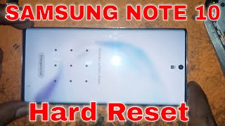 samsung note 10 hard reset HARD RESET Samsung Galaxy Note 10 & 10 Plus