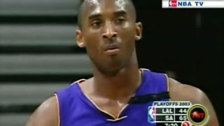 [影片] Kobe 2003對馬刺第五場 36分