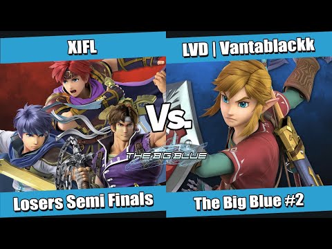 The Big Blue #2 Losers Semi Finals - XIFL (Roy, Ike, Richter) vs LVD | Vantablackk (Link)