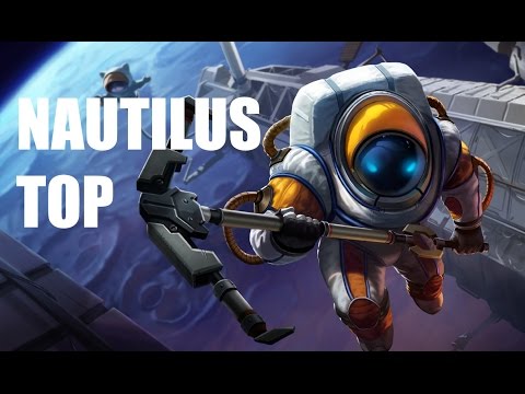 League of Legends - Nautilus Top - Full Gameplay Commentary