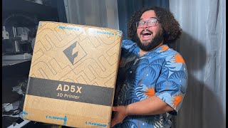 FlashForge AD5X LIVE UNBOXING !!!!