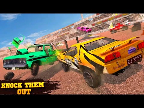 Demolition Derby car crash stunt racing game 2021 || Good boy nufi