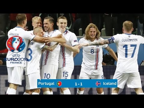 Portugal1-1 Iceland All Goals & Highlights | 2016 UEFA Euro France