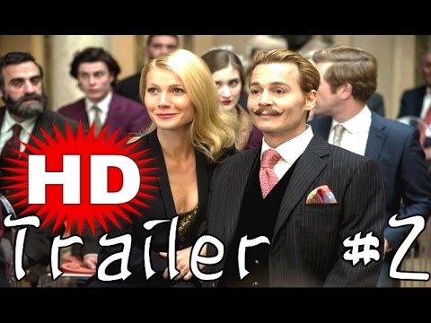 Mortdecai - Official Trailer (2015) Johnny Depp, Gwyneth Paltrow, Movie [HD]