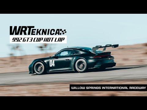 992 GT3 CUP RACECAR WILLOW SPRINGS IN CAR 1:19.66 HOT LAP