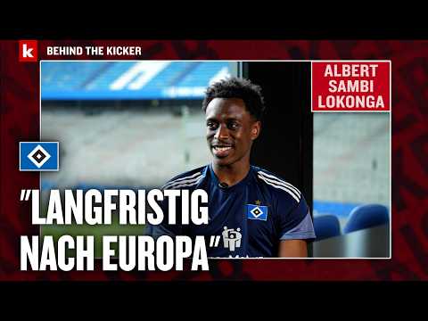 Video Thumbnail: Lokonga über HSV-Zukunft, Kompany und seinen harten Weg nach oben | Behind the kicker