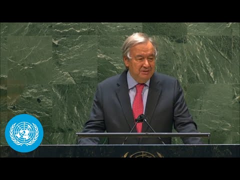 #UNGA76 - UN Chief During Opening of the 76th Session of the General Assembly | United Nations