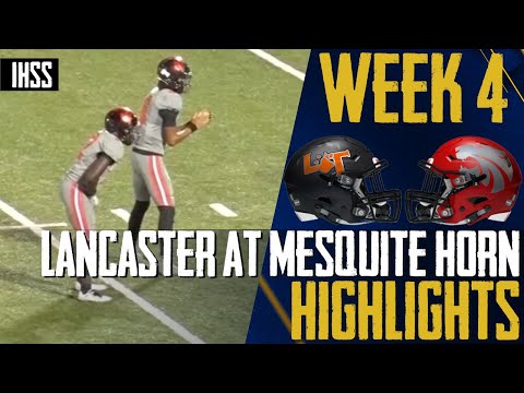 Lancaster Triumphs in District of Doom Opener | High School Football Highlights